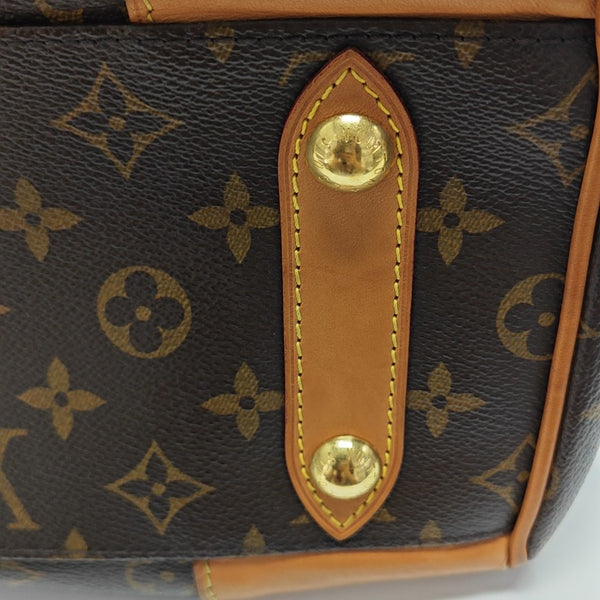 RETIRO NM Monogram Coated Canvas Brown