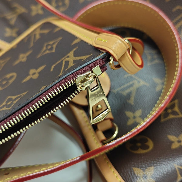 CARRYALL PM Monogram Coated Canvas Brown