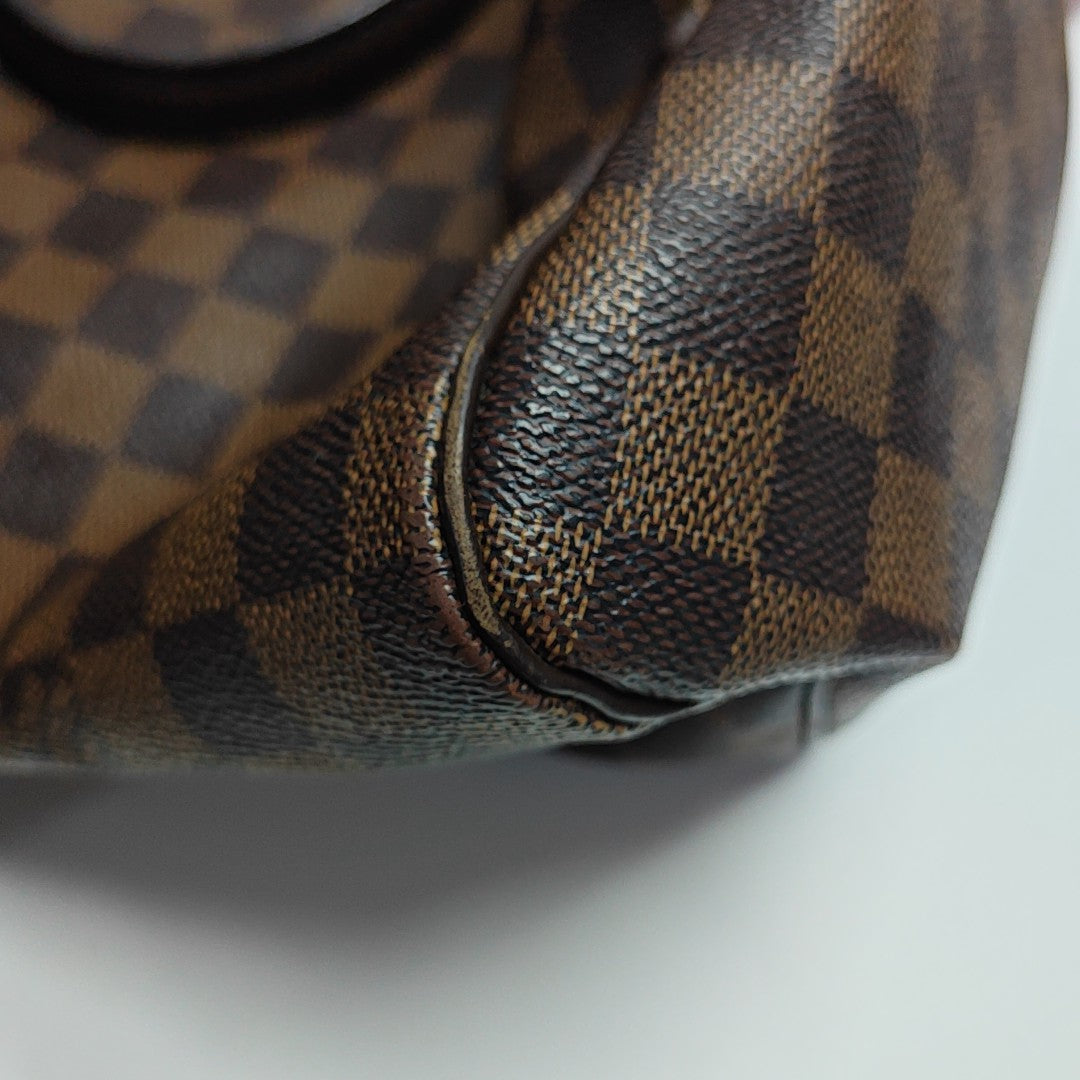 SPEEDY 30 Damier Ebene Coated Canvas Brown
