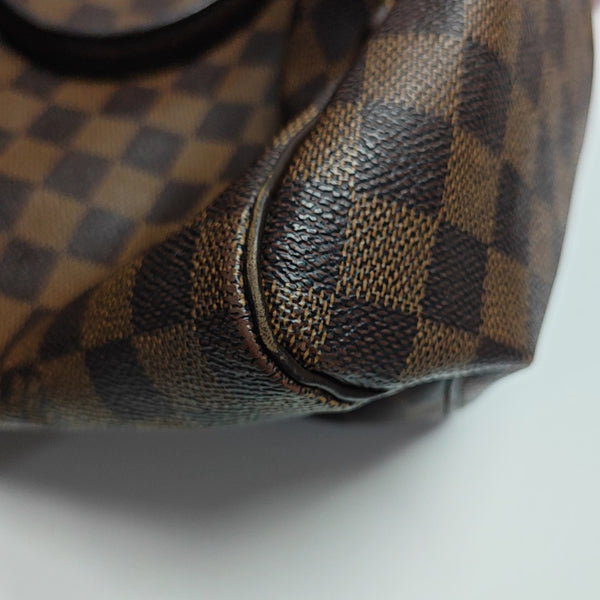 SPEEDY 30 Damier Ebene Coated Canvas Brown