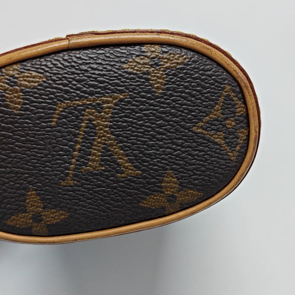 FOLD ME Monogram Coated Canvas Brown