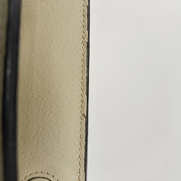 Ophidia Mini Monogram Coated Canvas Beige