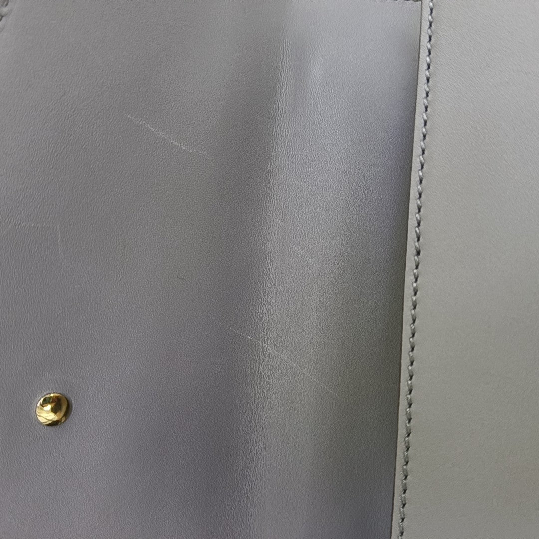 Sylvie Small Calfskin Gray