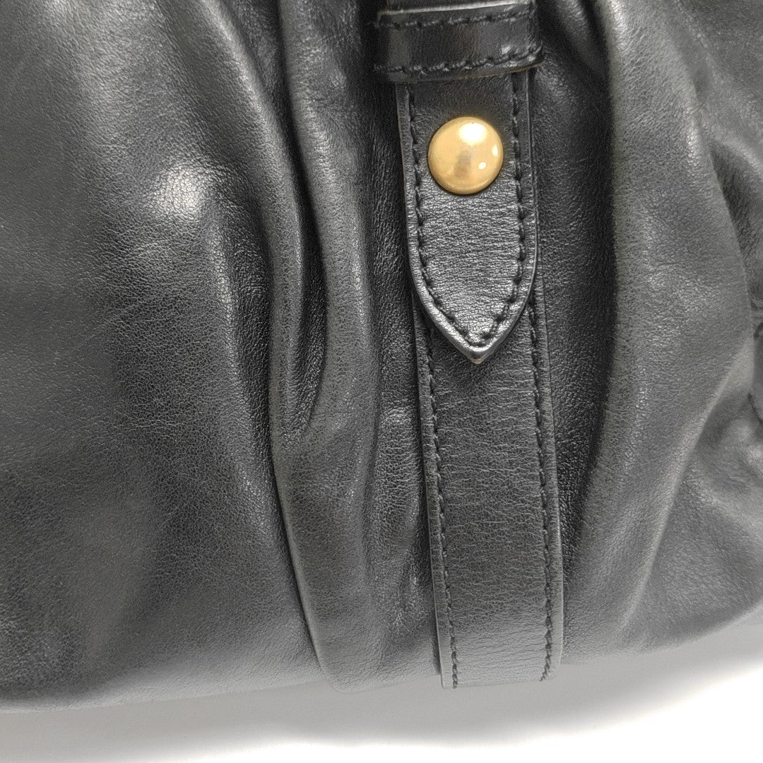 Calfskin Tote Bag Black