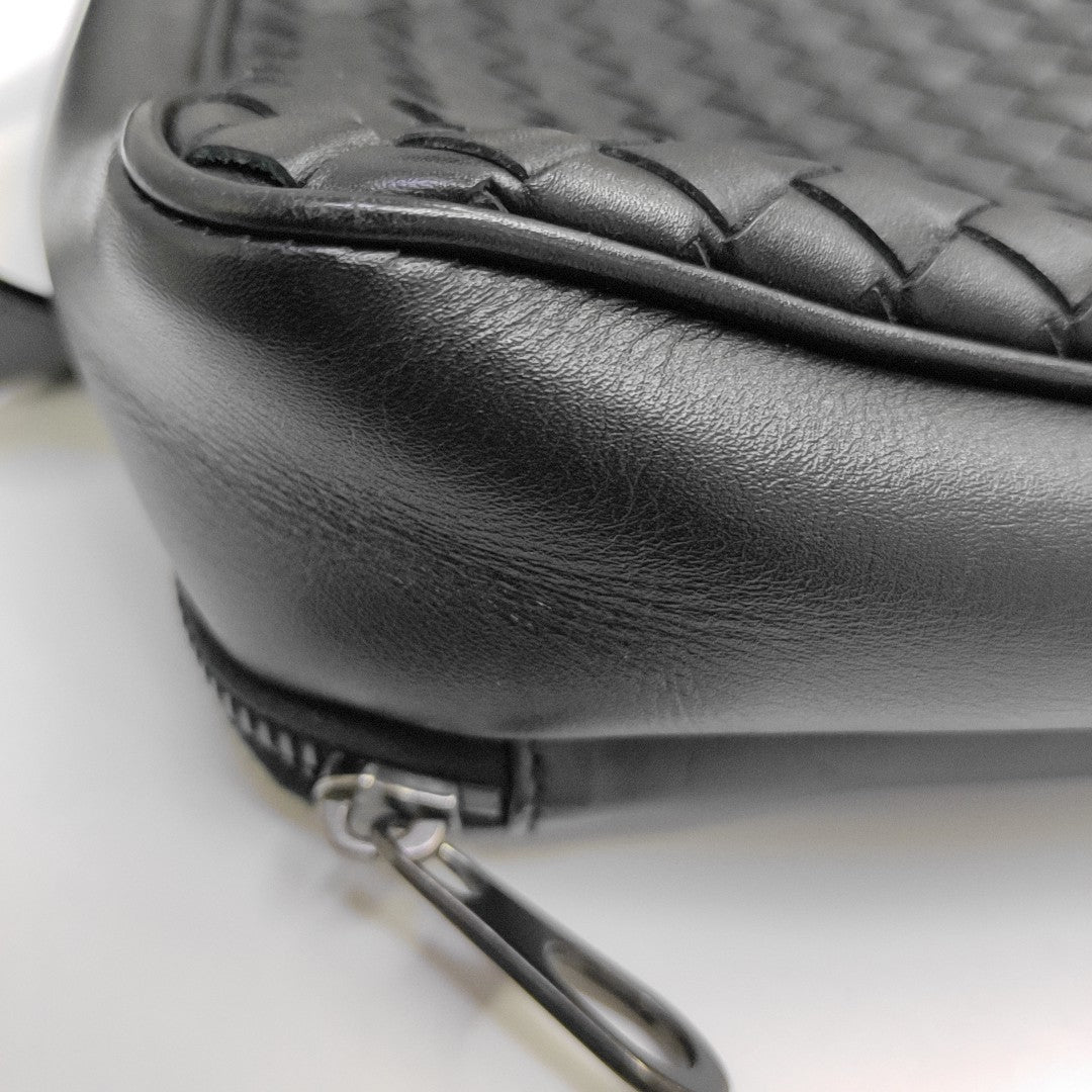 Calfskin Shoulder Bag Black