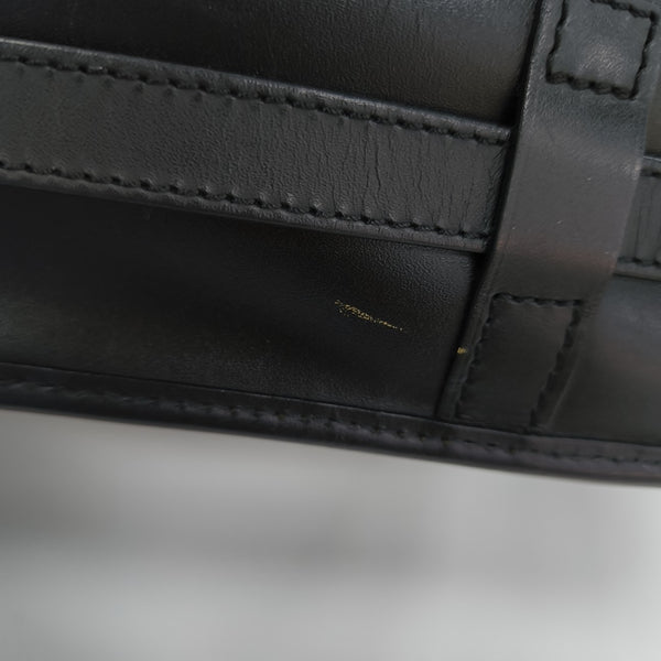 Belvedere Coated Canvas Black