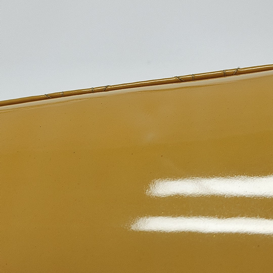 Lady Dior Medium Cannage Patent Leather Yellow