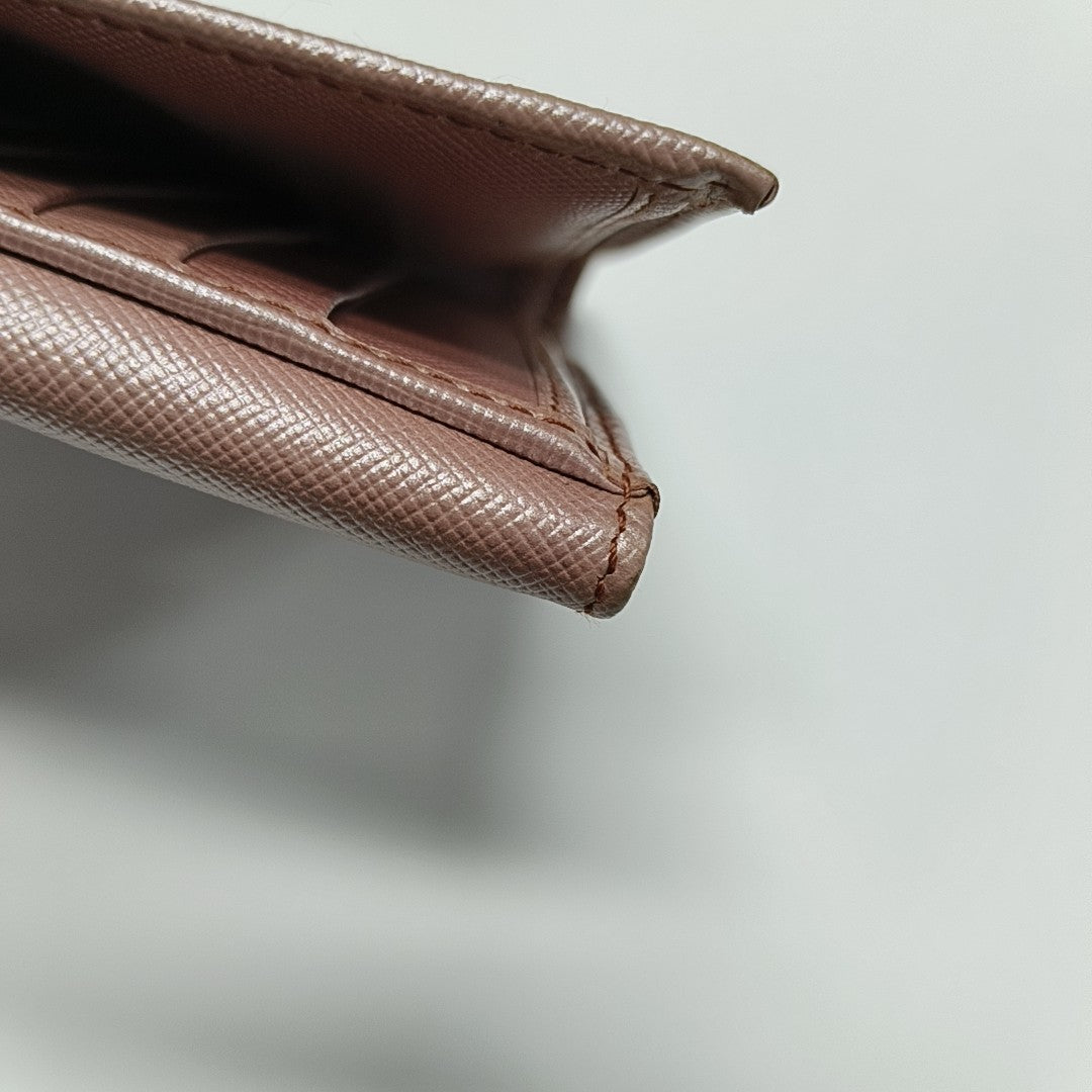 Saffiano Calfskin Wallet Pink