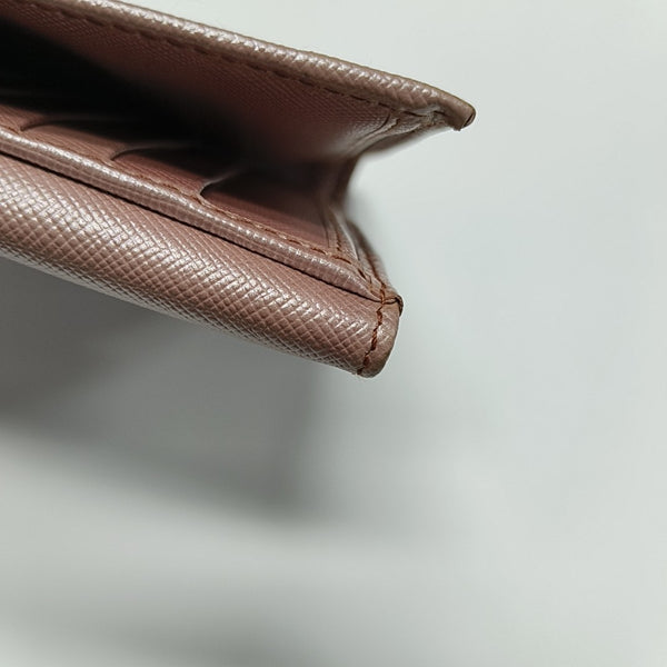 Saffiano Calfskin Wallet Pink