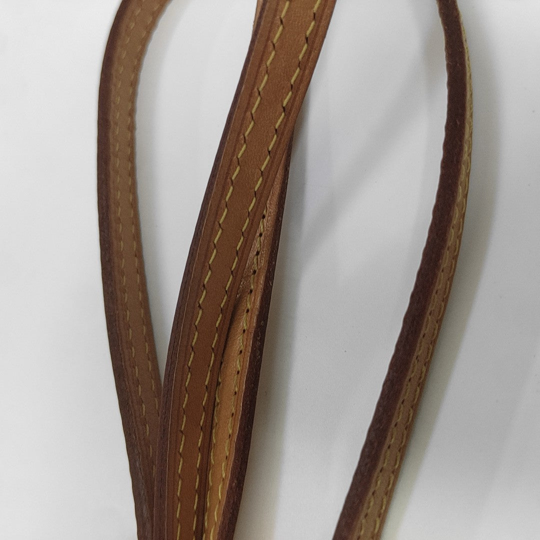 NÉONOÉ Nano Monogram Coated Canvas Brown