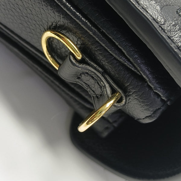 MÉTIS EAST WEST Monogram Calfskin Black