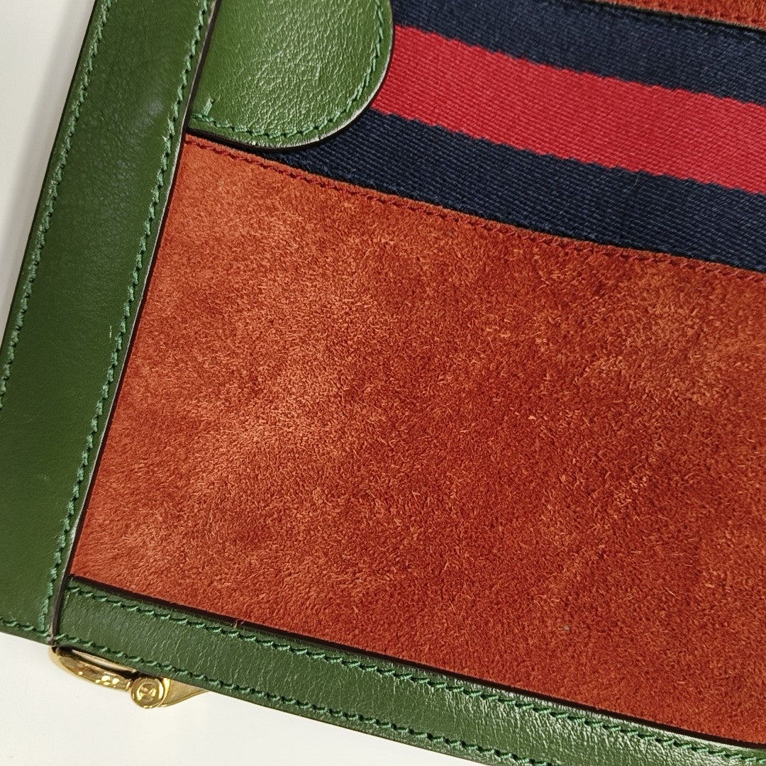 Ophidia Small Suede Red