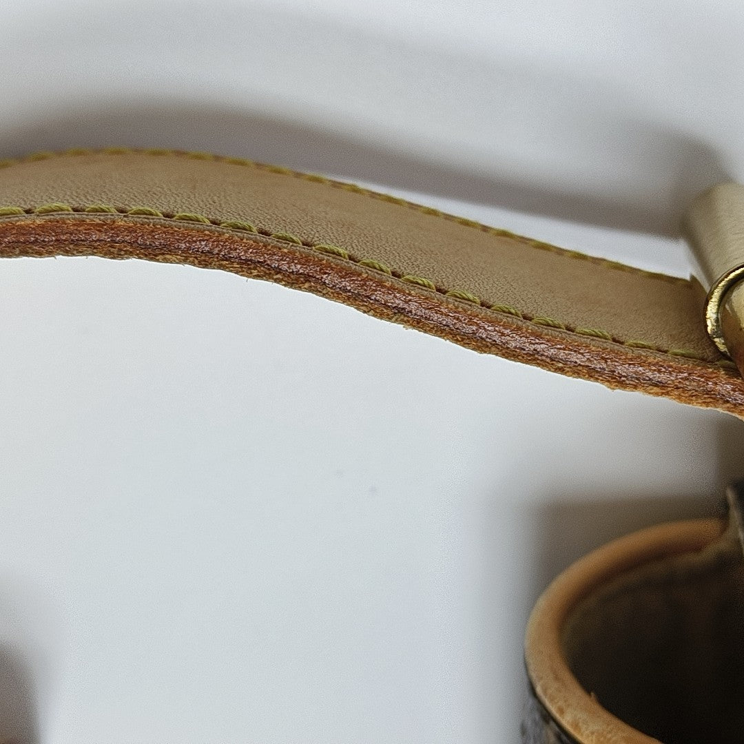 HUDSON PM Monogram Coated Canvas Brown