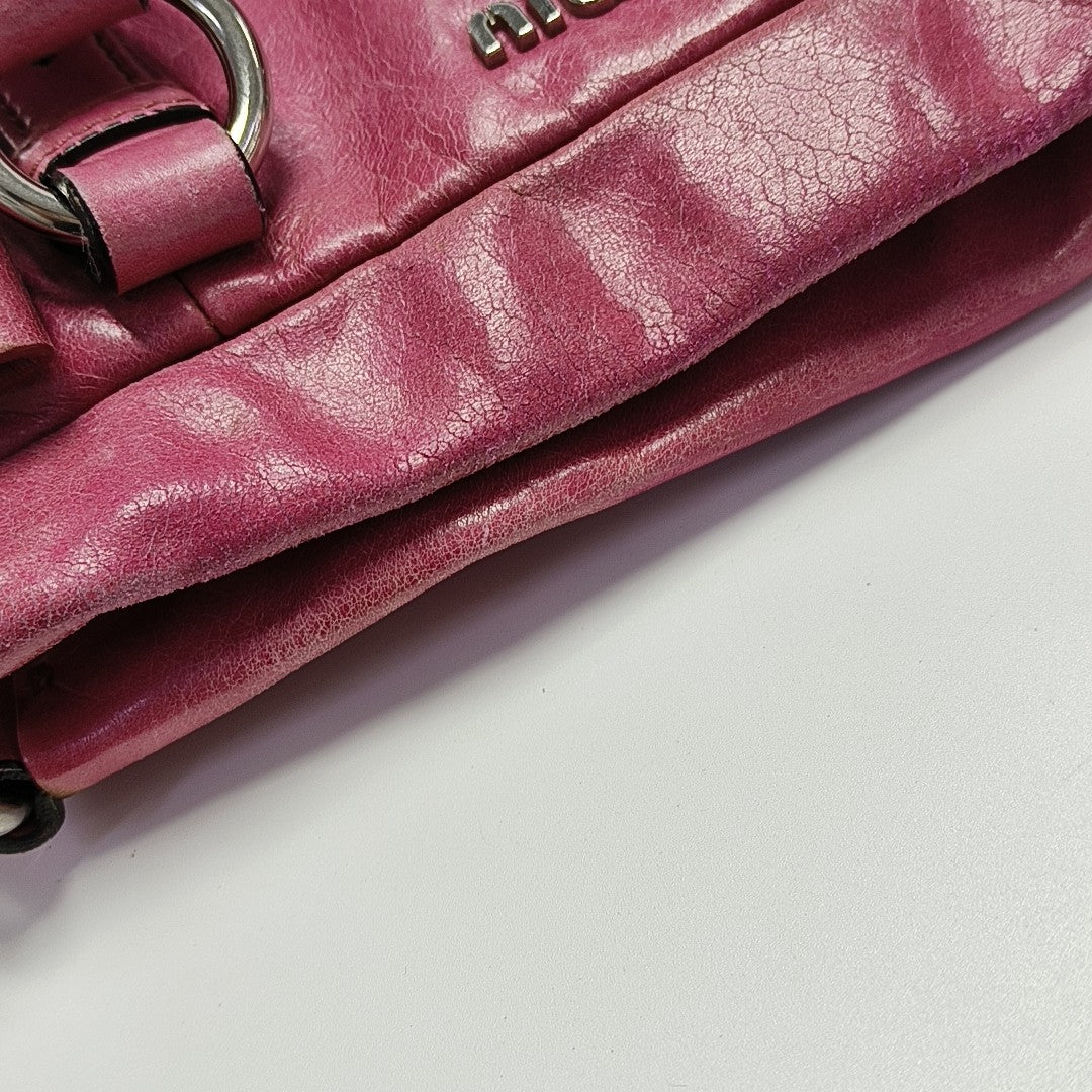 Bow Calfskin Pink
