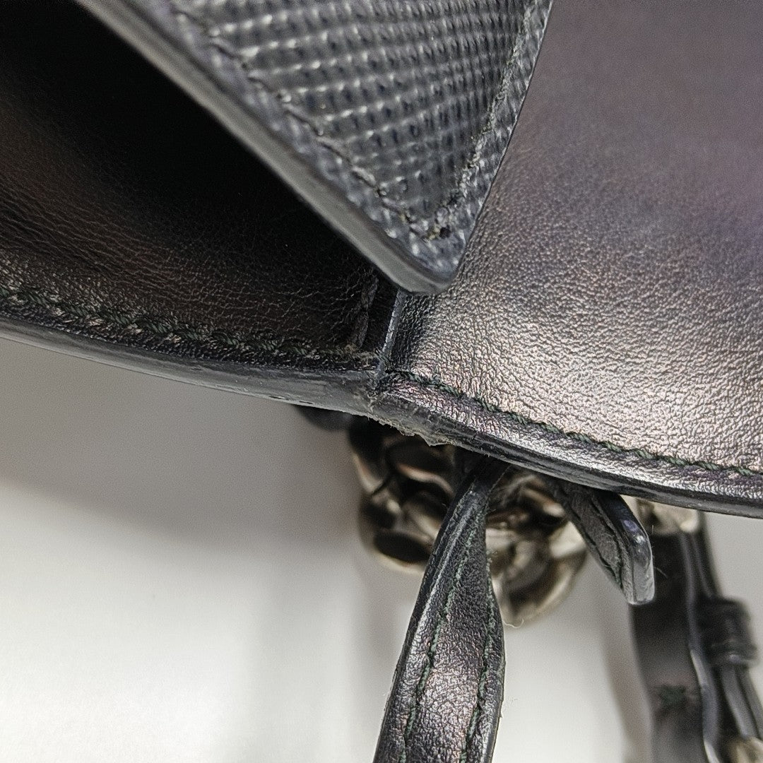 Monochrome Saffiano Calfskin Black