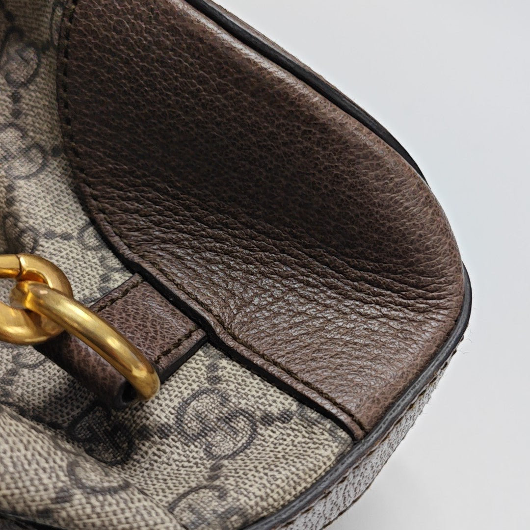 Neo Vintage Monogram Coated Canvas Black