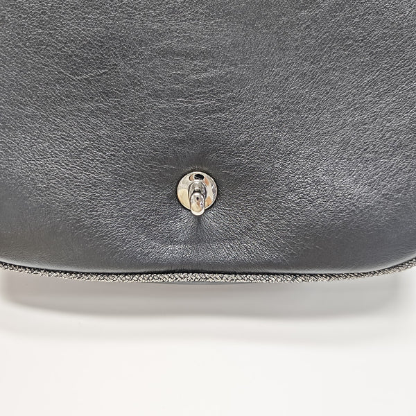 MADISON Quilted Calfskin Black