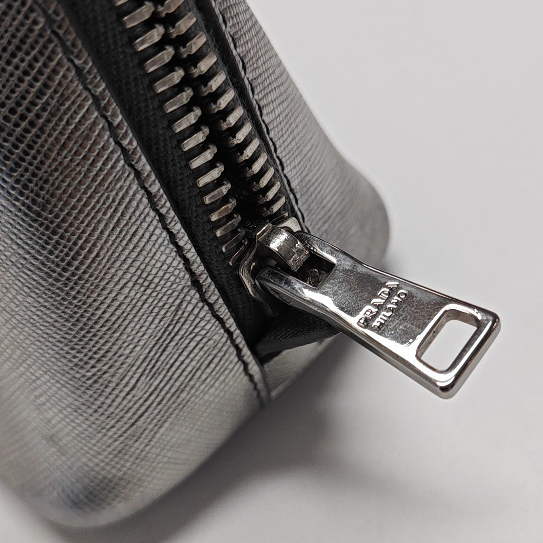 Promenade Mini Calfskin Silver