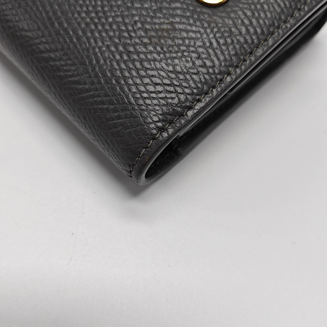 Calfskin Wallet Gray
