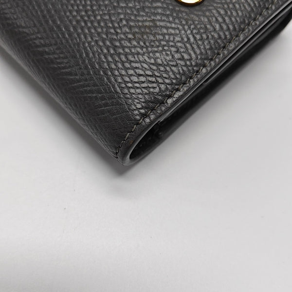 Calfskin Wallet Gray
