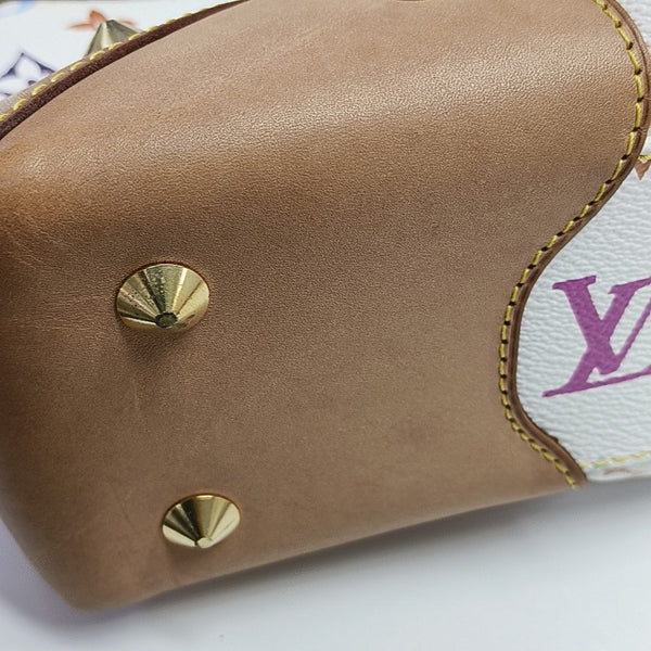 LV × TM JUDY MM Monogram Coated Canvas White