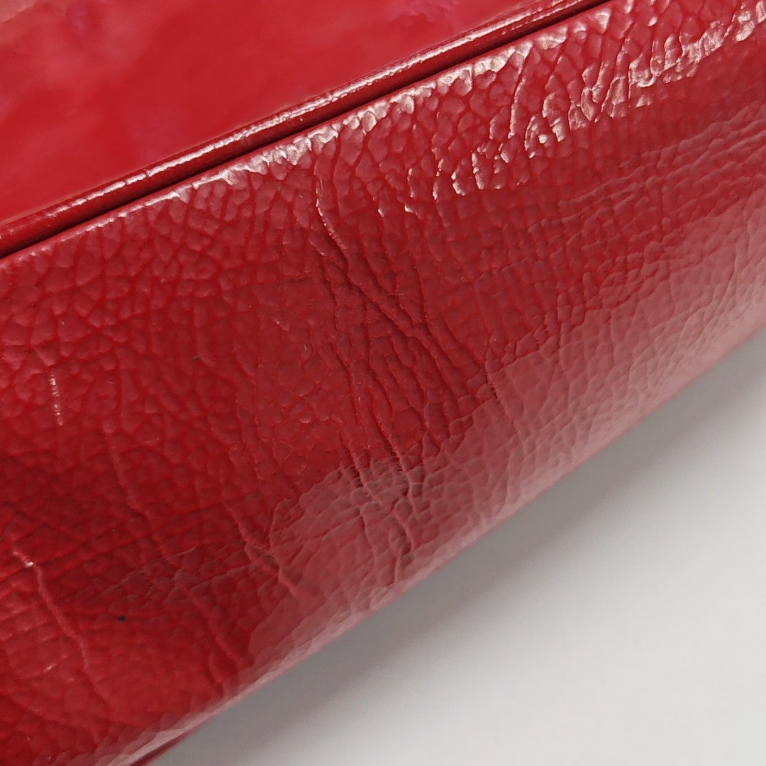 Quilted Calfskin Red