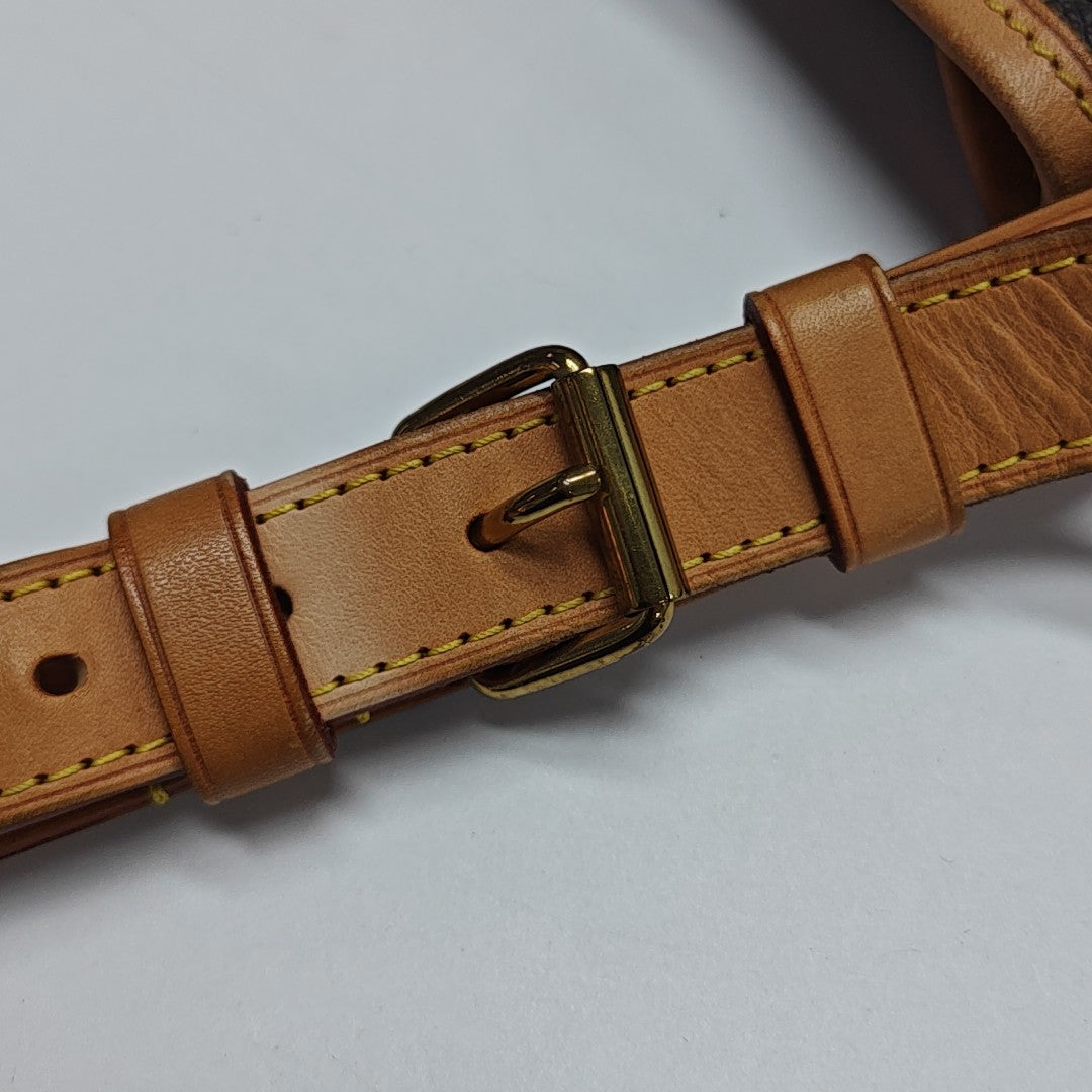 NOÉ BB Monogram Coated Canvas Brown