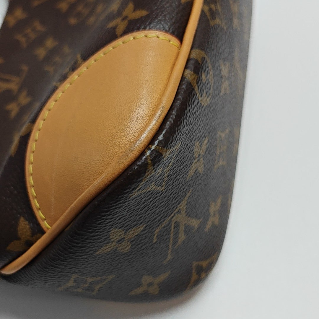 BOULOGNE Lona Monogram Revestida Marrón