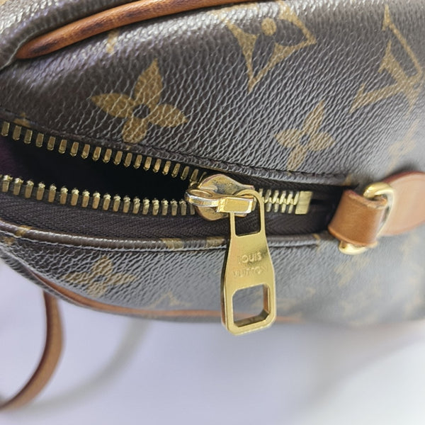 RETIRO NM Monogram Coated Canvas Brown