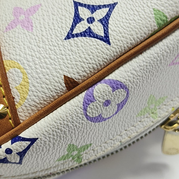 LV × TM DEAUVILLE Monogram Coated Canvas White