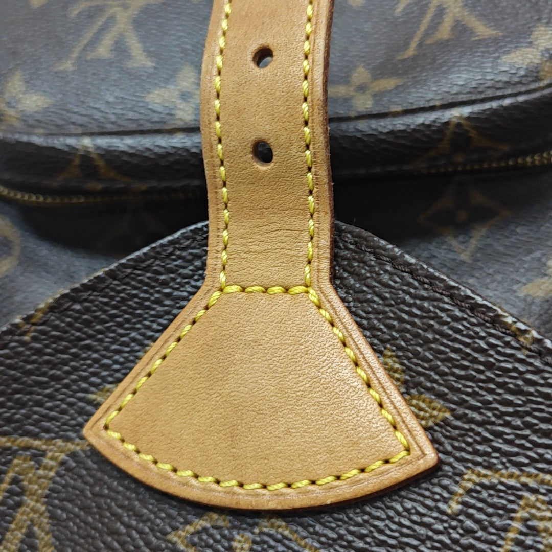 MONTSOURIS MM Monogram Coated Canvas Brown