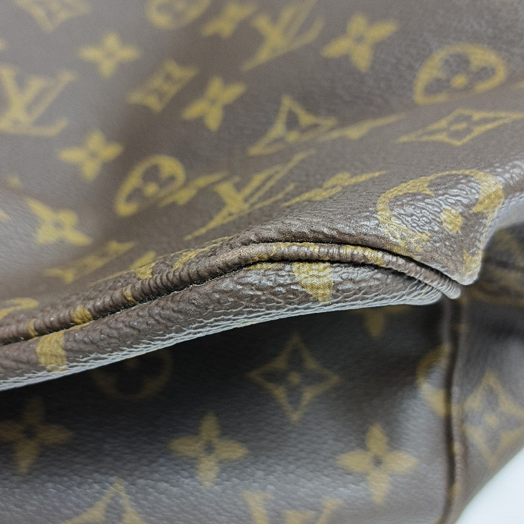 NEVERFULL GM Monogram Coated Canvas Brown