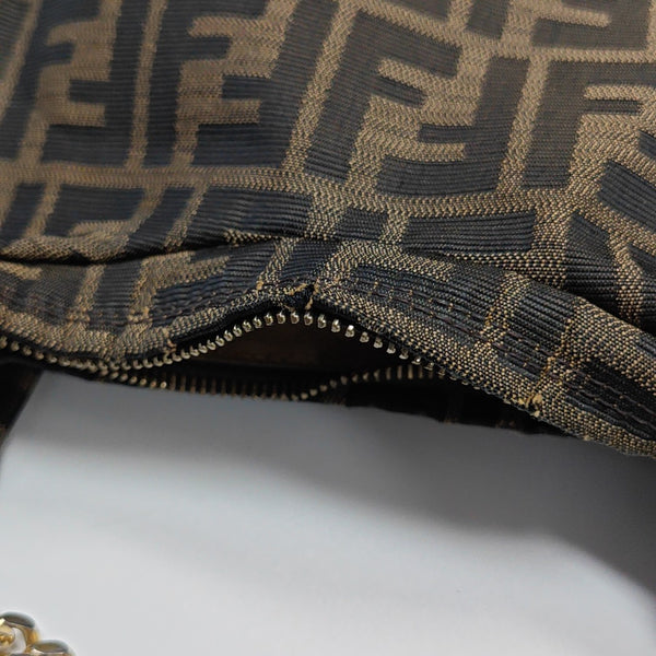 Canvas Top Handle Bag Brown