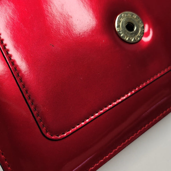 SERPENTI FOREVER Small Patent Leather Red