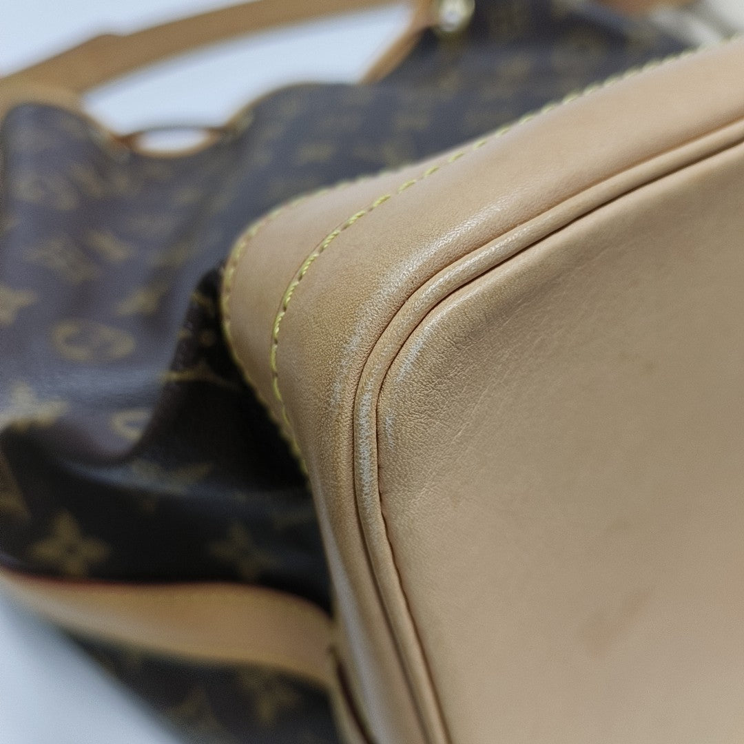 NOÉ GM Monogram Coated Canvas Brown