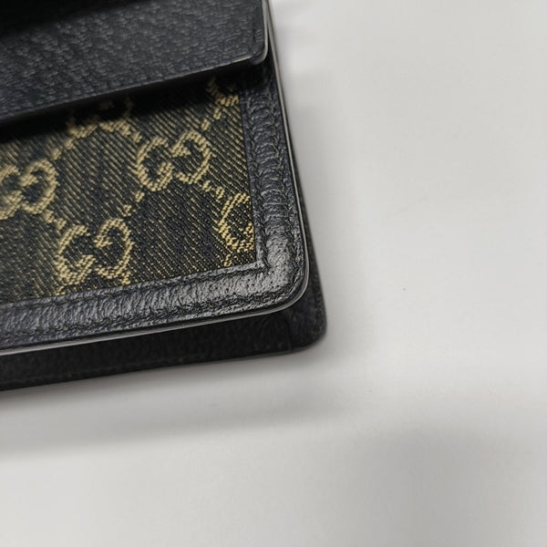 Dionysus Super Mini Monogram Denim Black