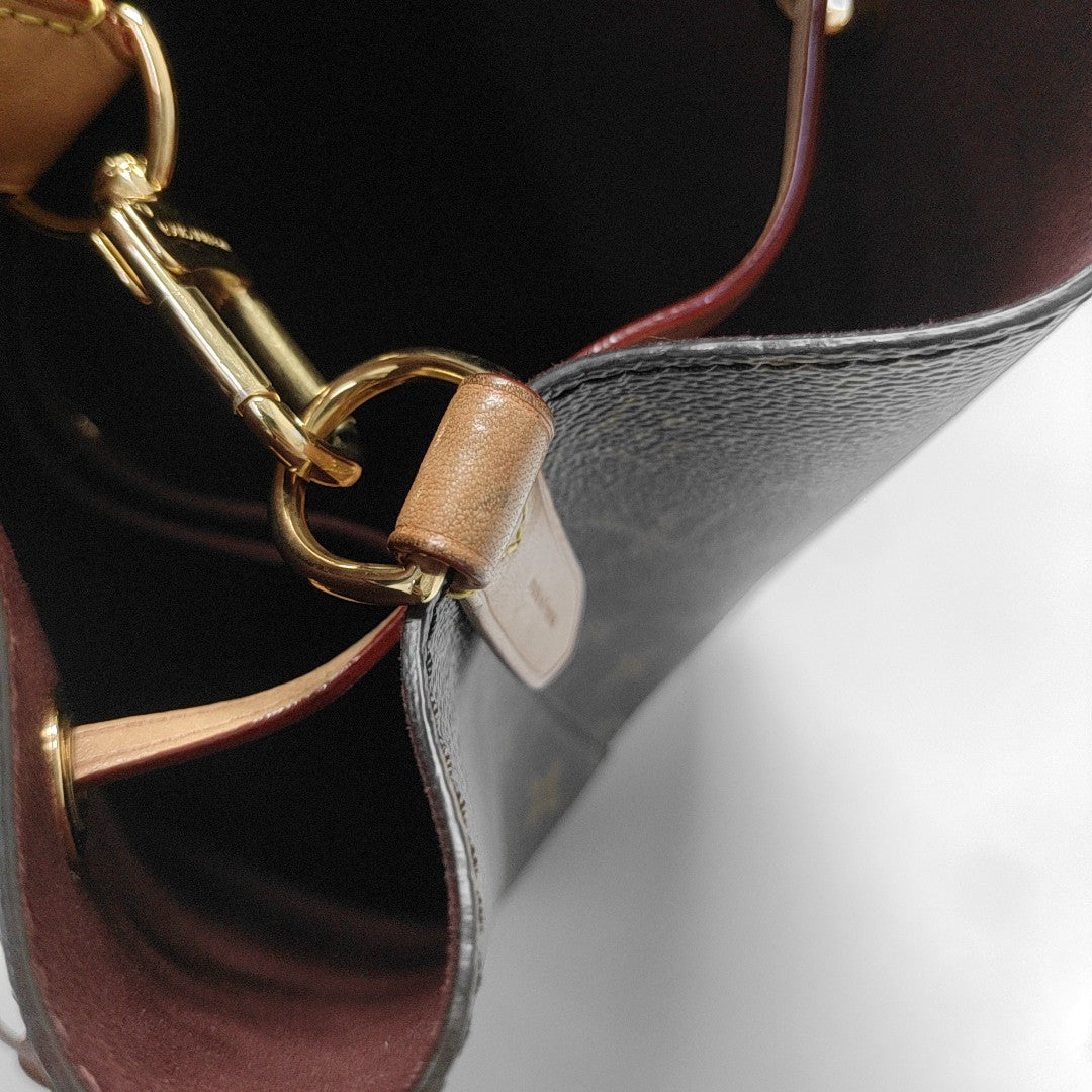 NÉONOÉ BB Monogram Coated Canvas Brown