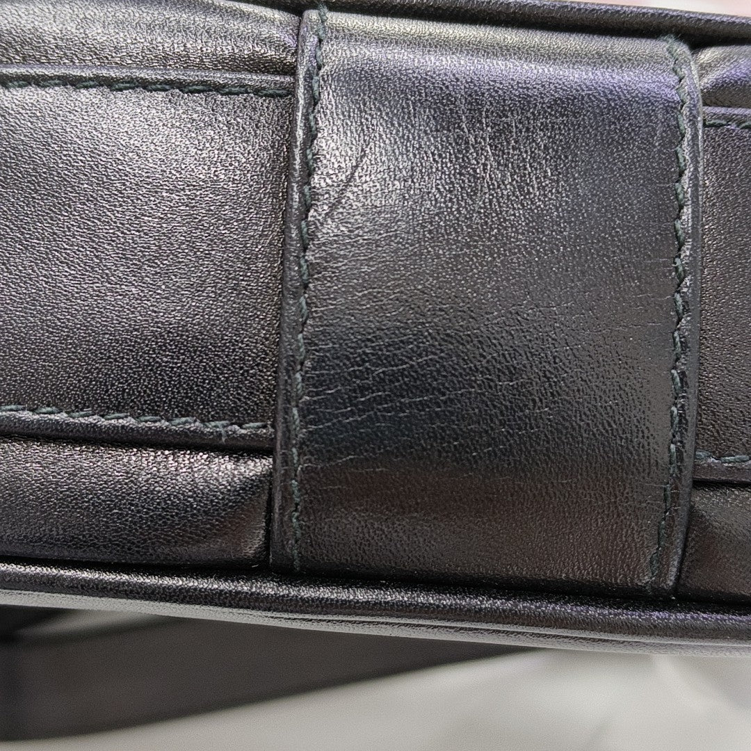 Calfskin Shoulder Bag Black