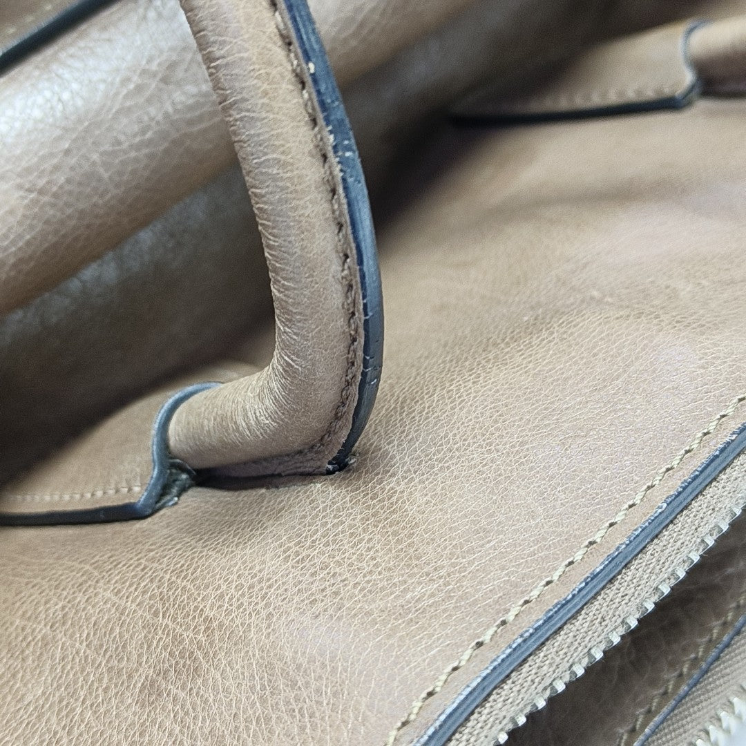 Calfskin Tote Bag Brown