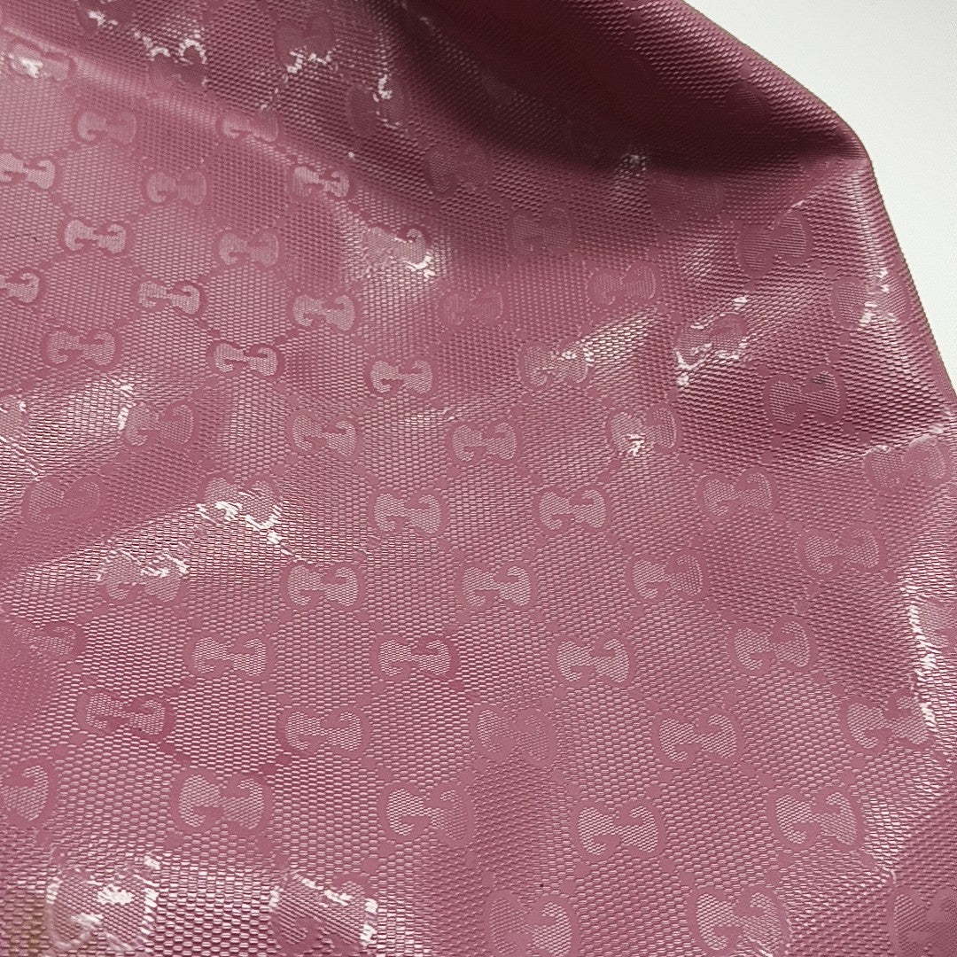 GG Imprime Monogram Coated Canvas Pink
