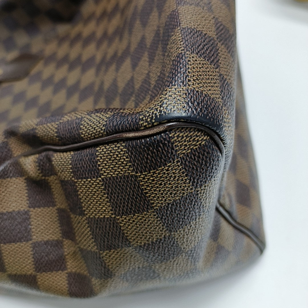 SPEEDY 30 Damier Ebene Coated Canvas Brown