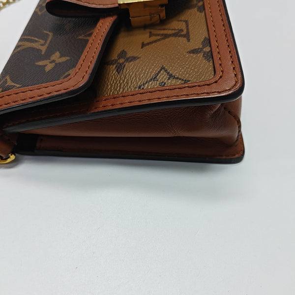 DAUPHINE WOC Monogram Coated Canvas Brown