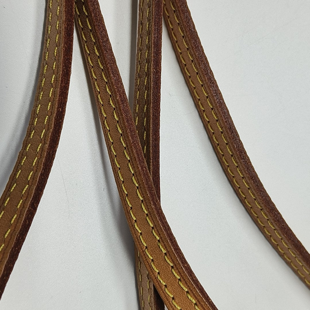 NÉONOÉ Nano Monogram Coated Canvas Brown