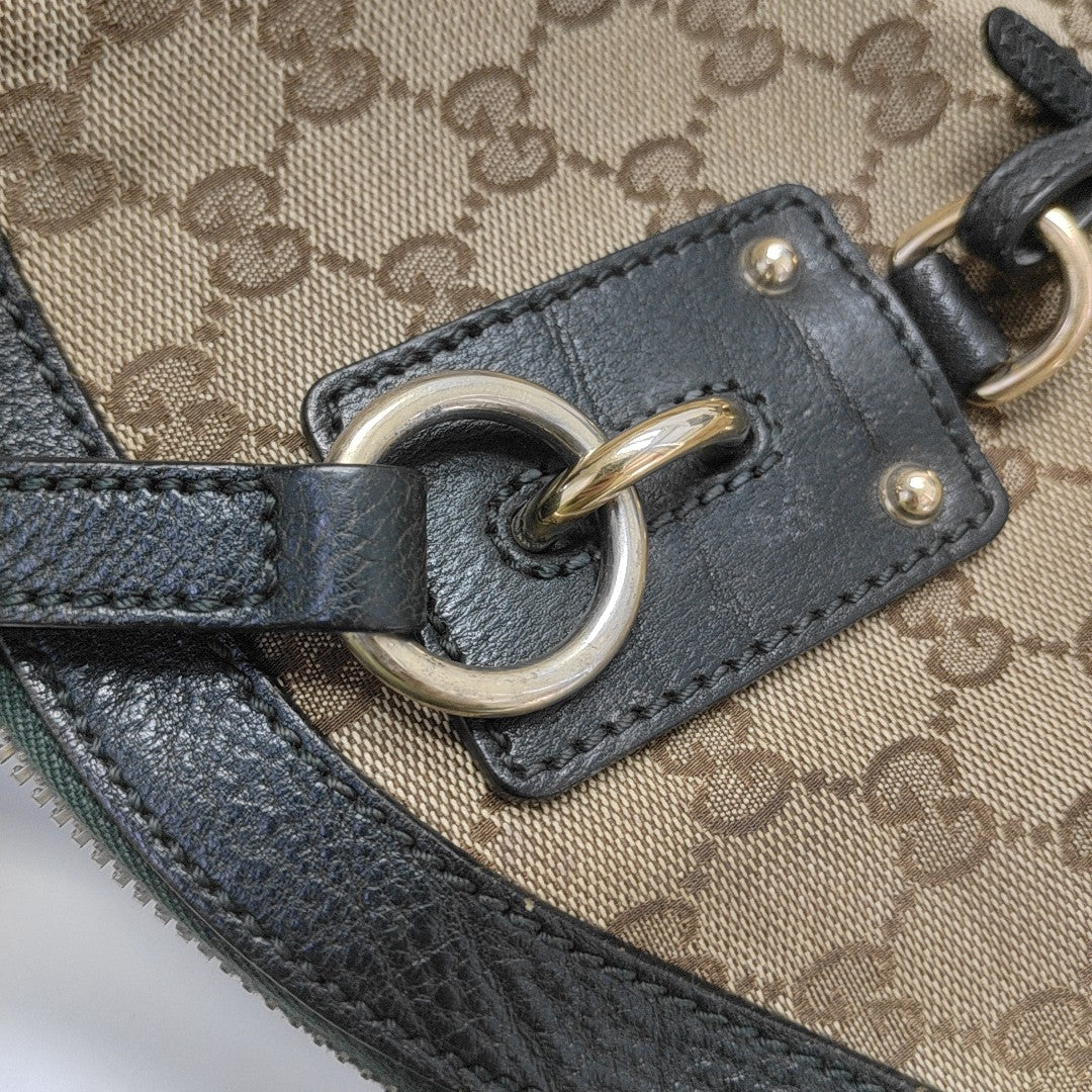 Monogram Canvas Tote Bag Beige