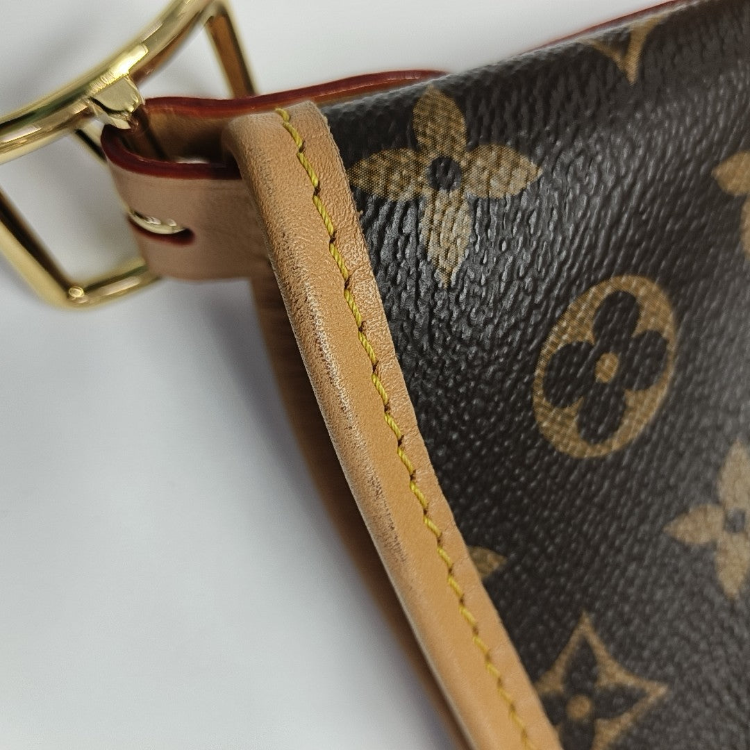 CARRYALL PM Monogram Coated Canvas Brown