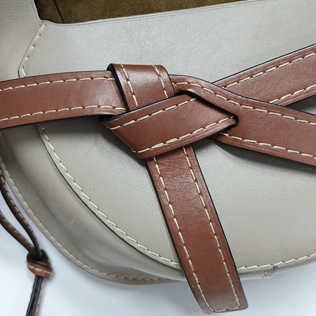 Gate Small Calfskin Brown