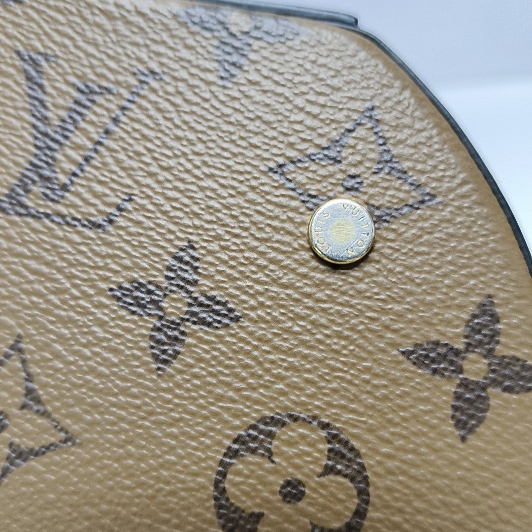 CANNES PM Monogram Coated Canvas Brown