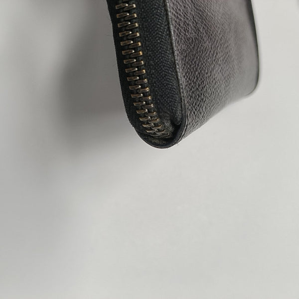 ZIPPY Monogram Coated Canvas Black Card Holder