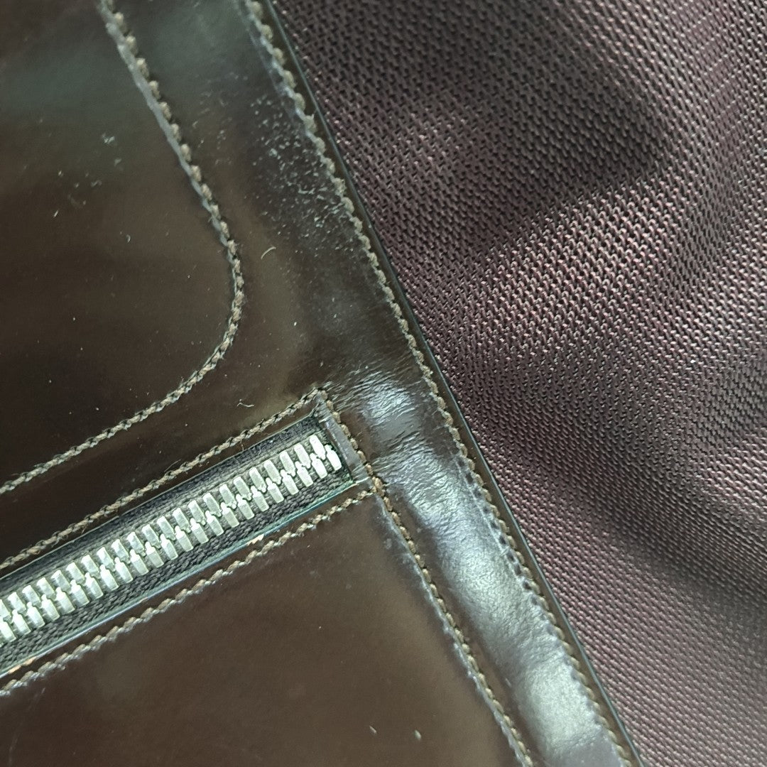 Satchel Calfskin Red