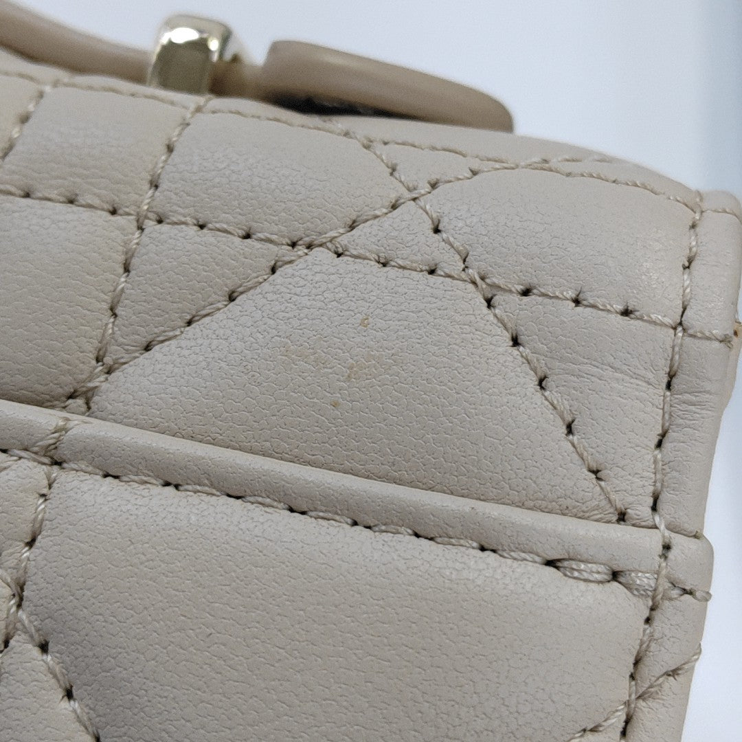 My Dior Mini Cannage Lambskin Beige